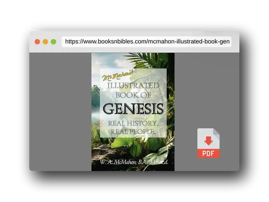 PDF Preview of the book McMahon's Illustrated Book of Genesis: Real History. Real People.