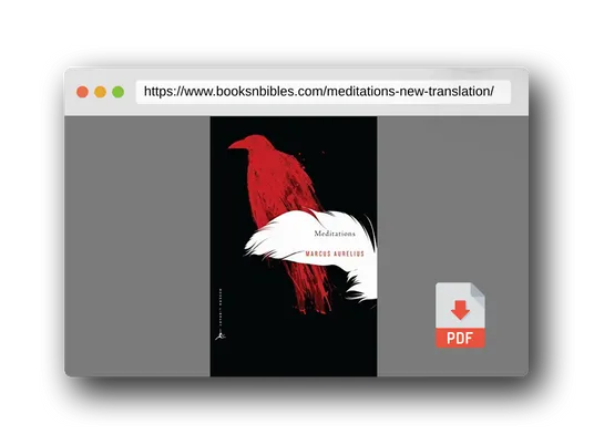 PDF Preview of the book Meditations: A New Translation