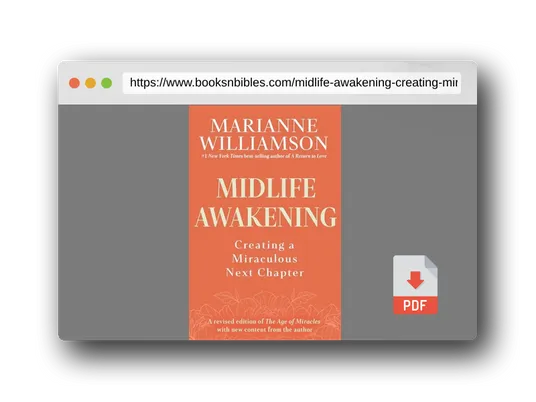 PDF Preview of the book Midlife Awakening: Creating a Miraculous Next Chapter