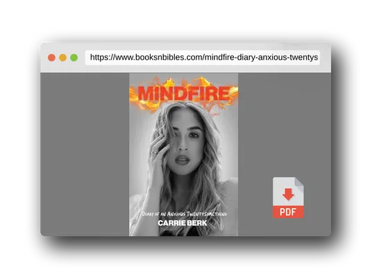 PDF Preview of the book Mindfire: Diary of an Anxious Twentysomething