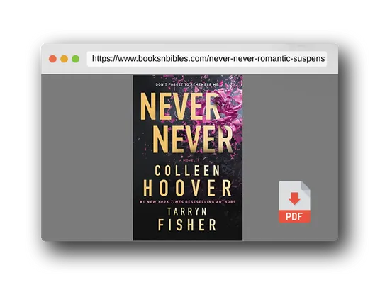 PDF Preview of the book Never Never: A Romantic Suspense Novel of Love and Fate