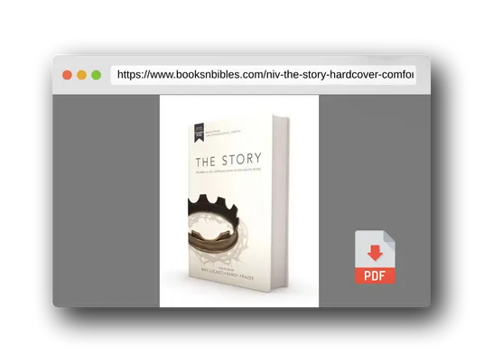 PDF Preview of the book NIV, The Story, Hardcover, Comfort Print: The Bible as One Continuing Story of God and His People