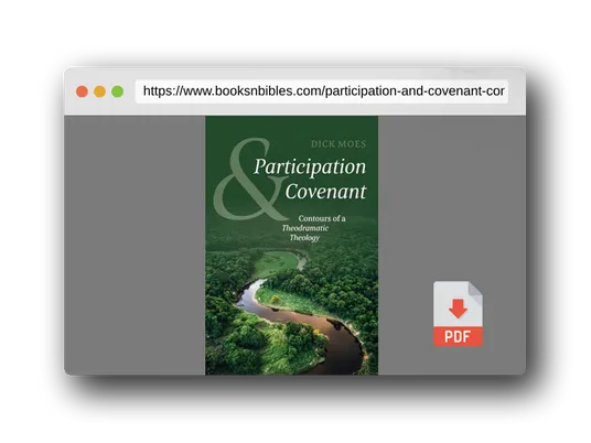 PDF Preview of the book Participation and Covenant: Contours of a Theodramatic Theology