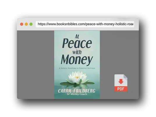 PDF Preview of the book At Peace with Money: A Holistic Roadmap to Financial Wellness