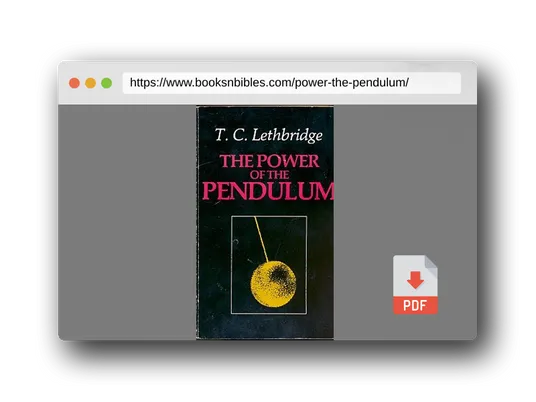 PDF Preview of the book Power of the Pendulum