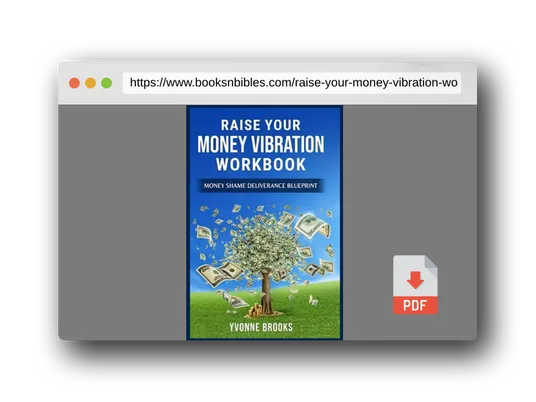 PDF Preview of the book Raise Your Money Vibration Workbook: 12 Week Money Shame Blueprint