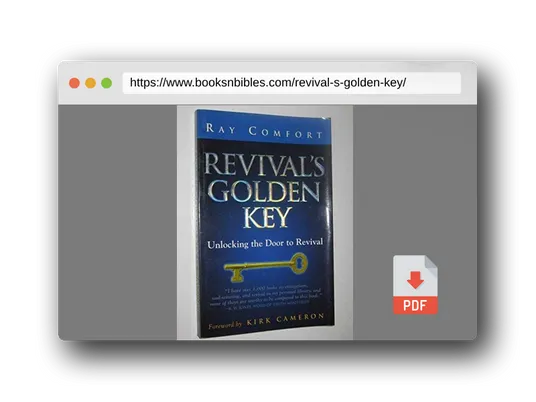 PDF Preview of the book Revival's Golden Key