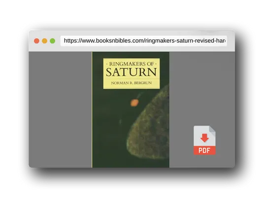 PDF Preview of the book Ringmakers of Saturn (Revised Hardcover)