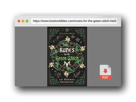 PDF Preview of the book Runes for the Green Witch: An Herbal Grimoire