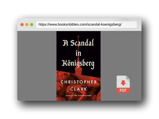 PDF Preview of the book A Scandal in Königsberg