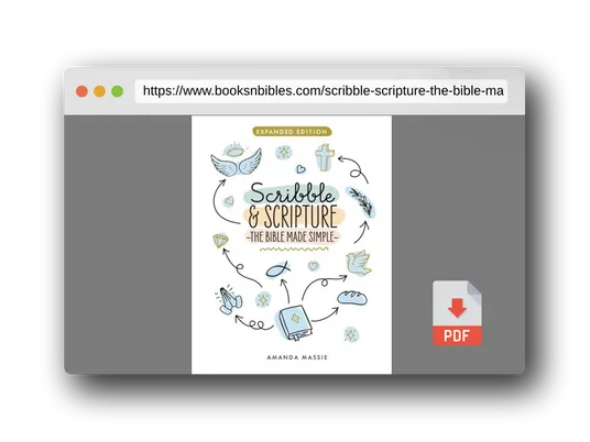 PDF Preview of the book Scribble & Scripture: The Bible Made Simple: Expanded Edition