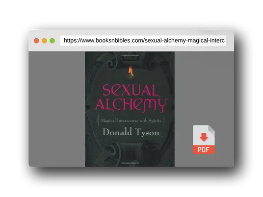 PDF Preview of the book Sexual Alchemy: Magical Intercourse with Spirits