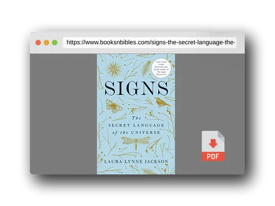 PDF Preview of the book Signs: The Secret Language of the Universe