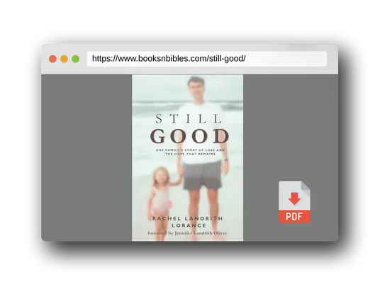 PDF Preview of the book Still Good