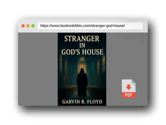 PDF Preview of the book Stranger In God’s House