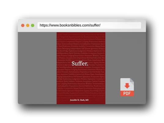 PDF Preview of the book Suffer.