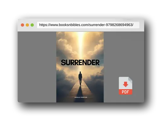 PDF Preview of the book SURRENDER