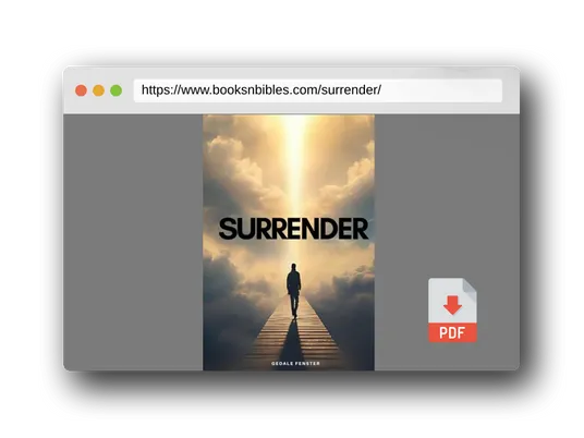 PDF Preview of the book SURRENDER