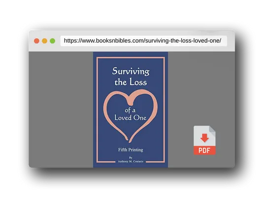 PDF Preview of the book Surviving the Loss of a Loved One