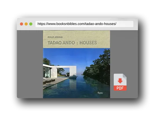 PDF Preview of the book Tadao Ando: Houses