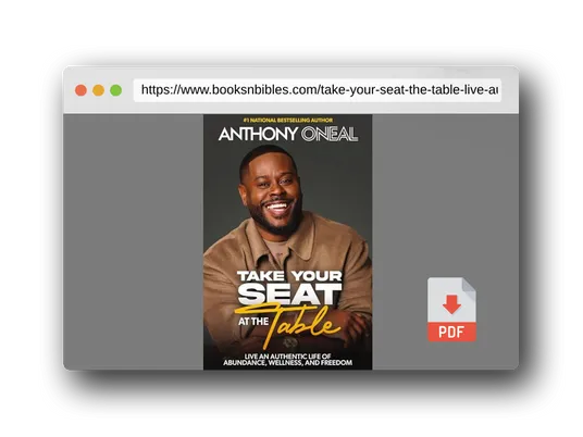 PDF Preview of the book Take Your Seat at the Table: Live an Authentic Life of Abundance, Wellness, and Freedom