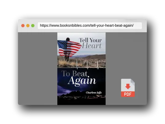 PDF Preview of the book Tell Your Heart To Beat Again
