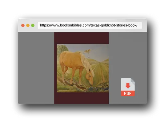 PDF Preview of the book Texas GoldKnot Stories Book 1