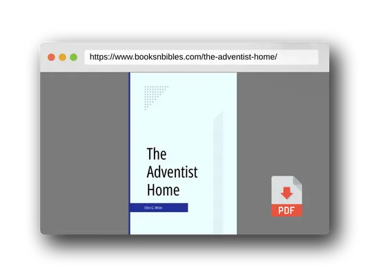 PDF Preview of the book The Adventist Home