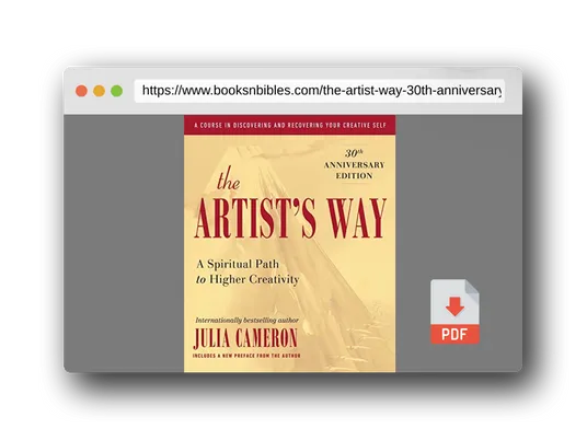 PDF Preview of the book The Artist's Way: 30th Anniversary Edition