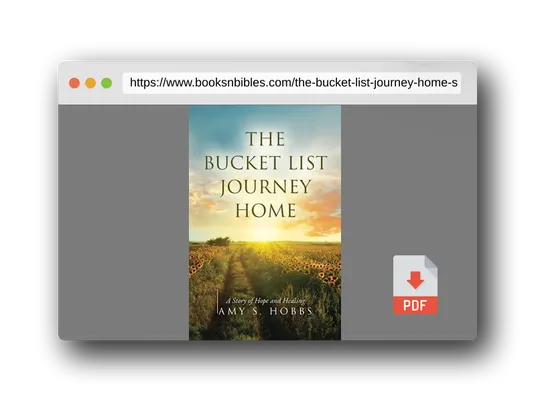 PDF Preview of the book The Bucket List Journey Home: A Story of Hope and Healing