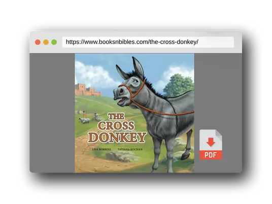 PDF Preview of the book The Cross Donkey