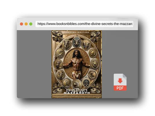 PDF Preview of the book The Divine Secrets of the Mazzaroth