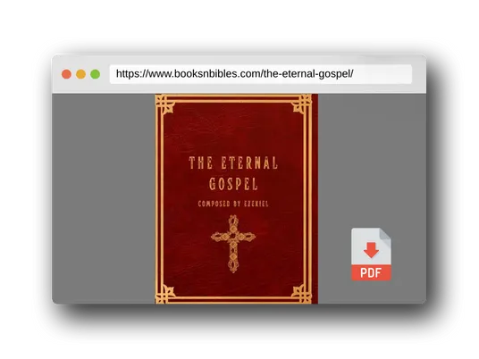 PDF Preview of the book The Eternal Gospel