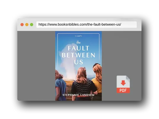 PDF Preview of the book The Fault Between Us