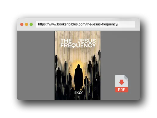 PDF Preview of the book The Jesus Frequency