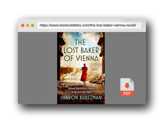 PDF Preview of the book The Lost Baker of Vienna: A Novel