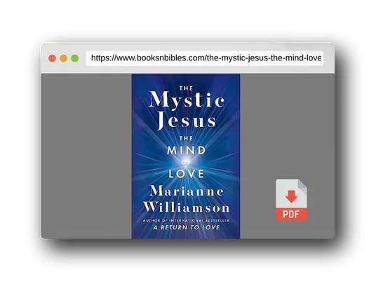 PDF Preview of the book The Mystic Jesus: The Mind of Love