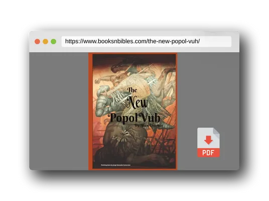 PDF Preview of the book The New Popol Vuh