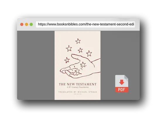 PDF Preview of the book The New Testament, Second Edition