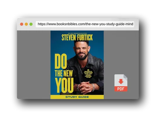 PDF Preview of the book Do the New You Study Guide: 6 Mindsets to Become Who You Were Created to Be