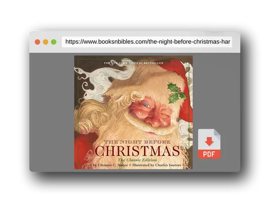 PDF Preview of the book The Night Before Christmas Hardcover: The Classic Edition, The New York Times Bestseller (Christmas Book)