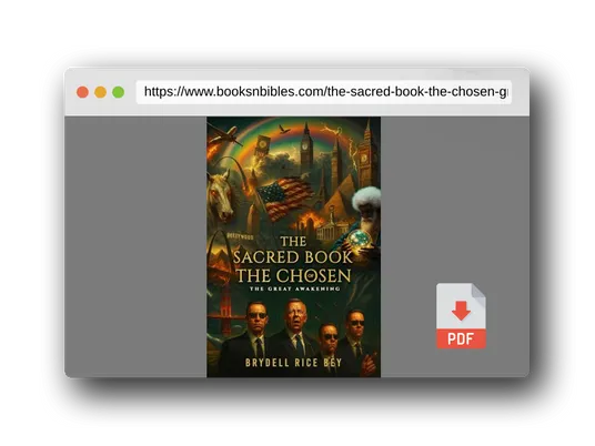 PDF Preview of the book The Sacred Book of The Chosen: Great Awakening