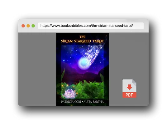 PDF Preview of the book The Sirian Starseed Tarot