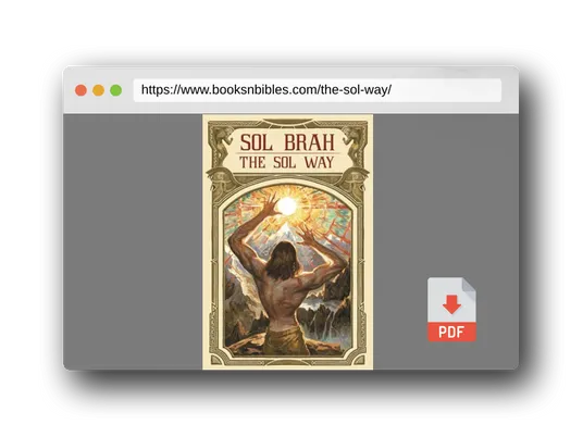 PDF Preview of the book The Sol Way