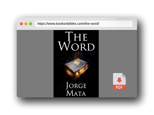 PDF Preview of the book The Word