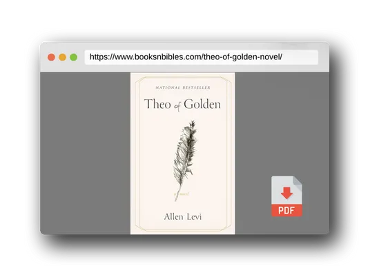 PDF Preview of the book Theo of Golden: A Novel