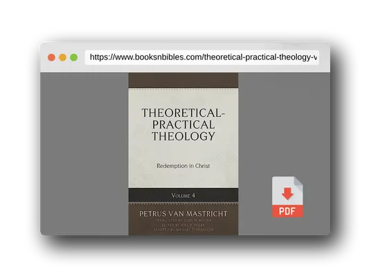 PDF Preview of the book Theoretical-Practical Theology Volume 4: Redemption in Christ
