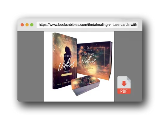 PDF Preview of the book ThetaHealing Virtues Cards with Gold Paper Back Book