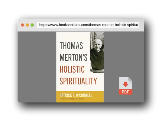 PDF Preview of the book Thomas Merton’s Holistic Spirituality