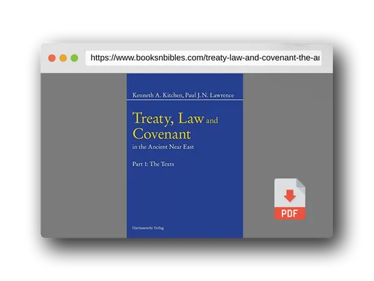 PDF Preview of the book Treaty, Law and Covenant in the Ancient Near East, Part 1-3